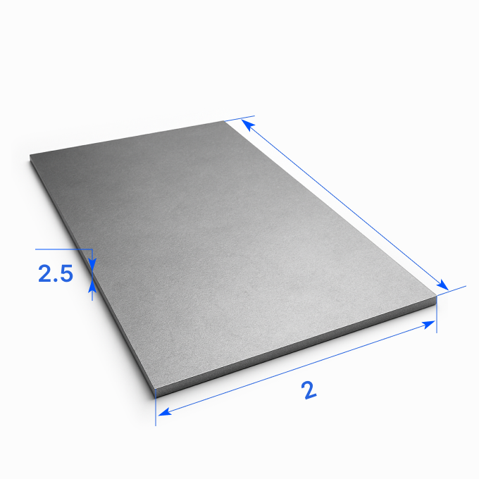 Лист нержавеющий 2х2.5 мм, 12Х18Н10Т