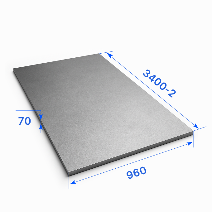 Лист жаропрочный 960х3400-2х70 мм, 15Х5М