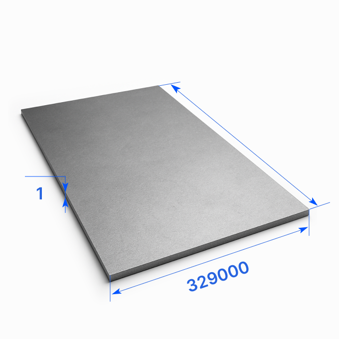 Лист гладкий 329000х1 мм, 321 (AISI, TP)