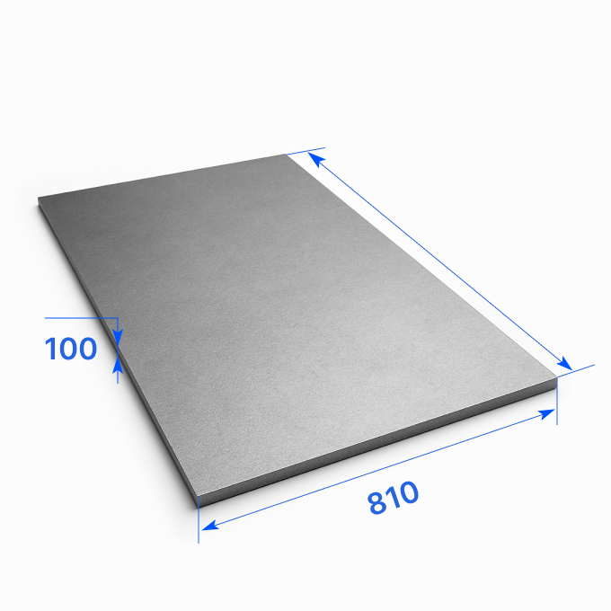 Лист толстый 810х100 мм, 9ХС, ГОСТ 5950