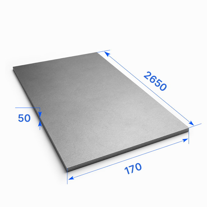 Лист горячекатаный 170х2650х50 мм, 1-3
