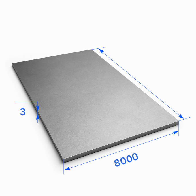 Лист холоднокатаный 8000х3 мм, 08ПС