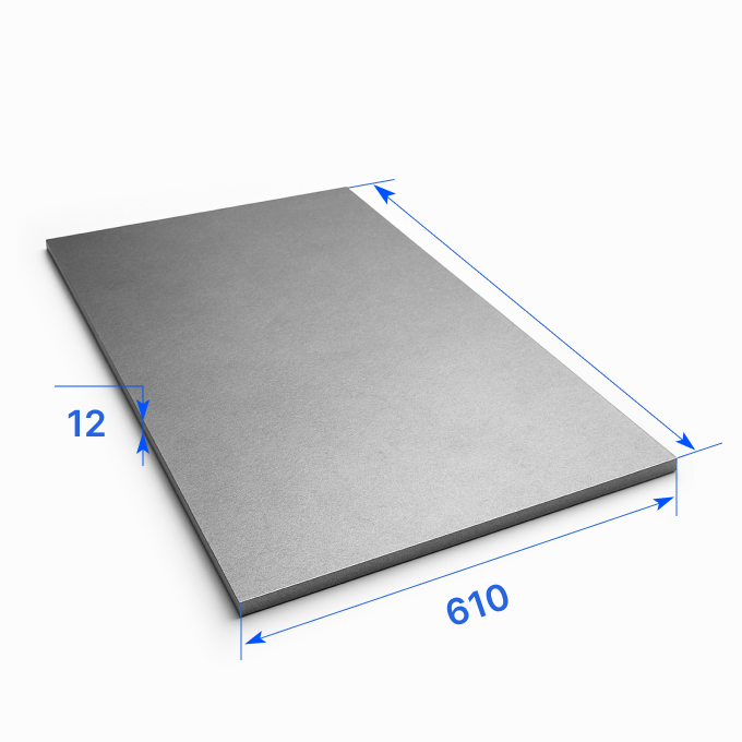 Лист инструментальный 610х12 мм, У10А, ГОСТ 4405