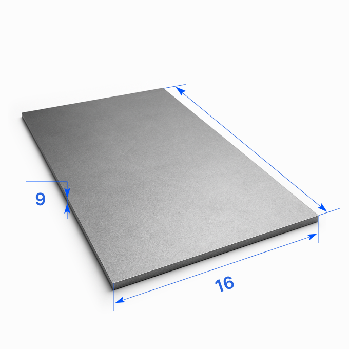 Лист толстый 16х9 мм, 09Х16Н4Б, ГОСТ 19904
