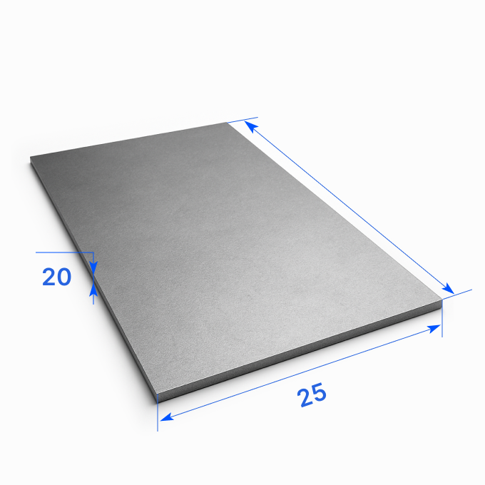 Лист толстый 25х20 мм, ЭИ293