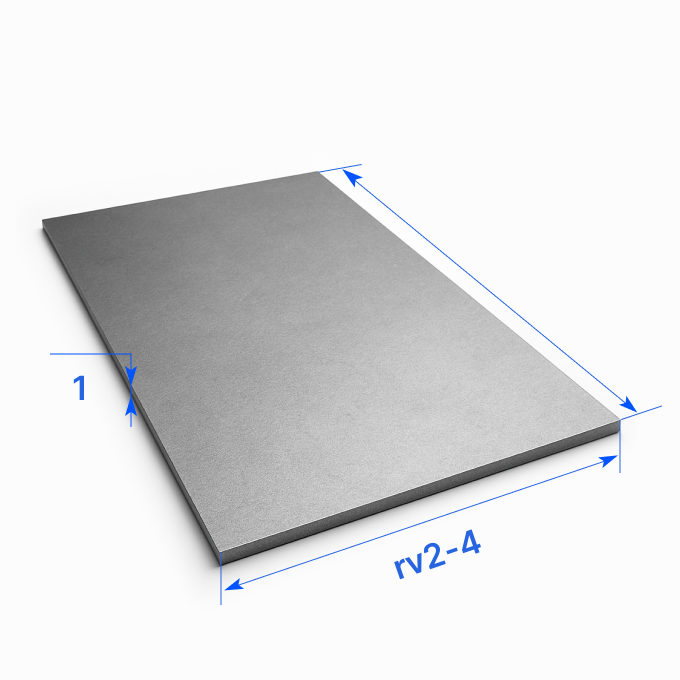Лист тонкий rv2-4х1 мм, 08Х18Н10