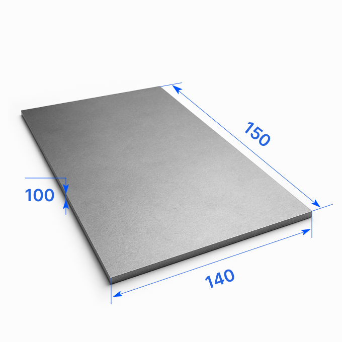 Лист толстый 140х150х100 мм, 30ХГСА