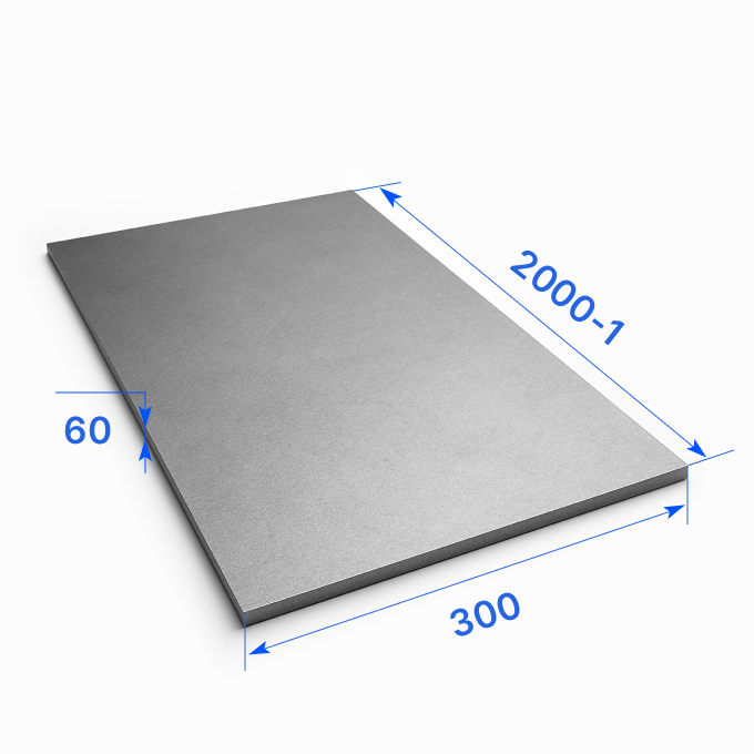 Лист жаропрочный 300х2000-1х60 мм, 15Х5М