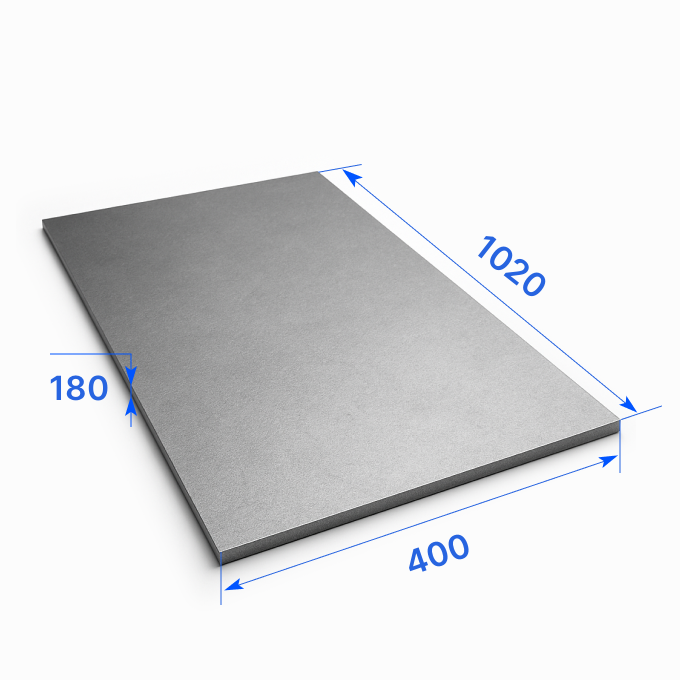Лист горячекатаный 400х1020х180 мм, 45