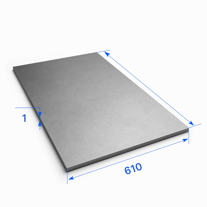 Лист тонкий 610х1 мм, 440С, ГОСТ 5632