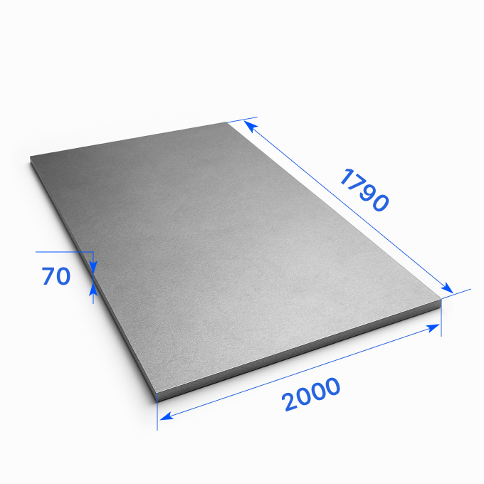Лист горячекатаный 2000х1790х70 мм, 1-3