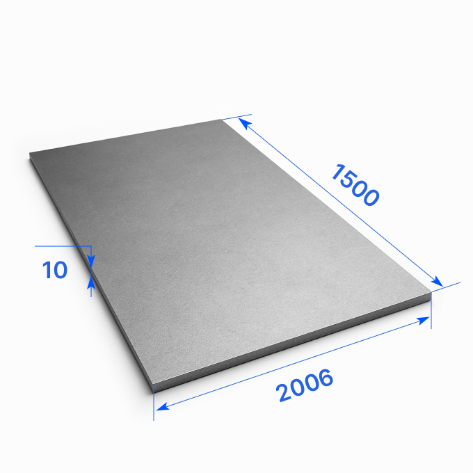 Лист толстый 2006х1500х10 мм, 3