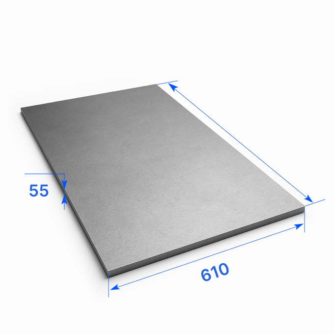 Лист инструментальный 610х55 мм, ХВГ, ГОСТ 5950