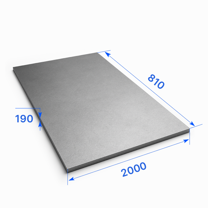Лист горячекатаный 2000х810х190 мм, 20