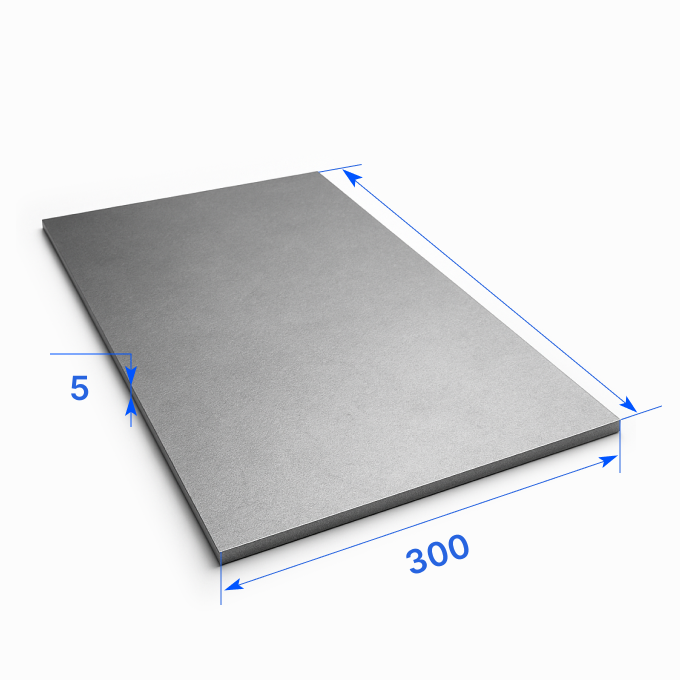 Лист толстый 300х5 мм, НП2, ГОСТ 6235