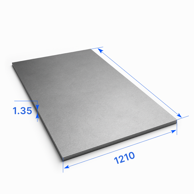 Лист стальной 1210х1.35 мм, 08, ГОСТ 14918