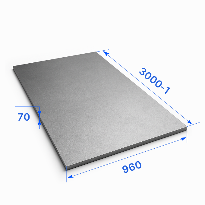 Лист жаропрочный 960х3000-1х70 мм, 15Х5М