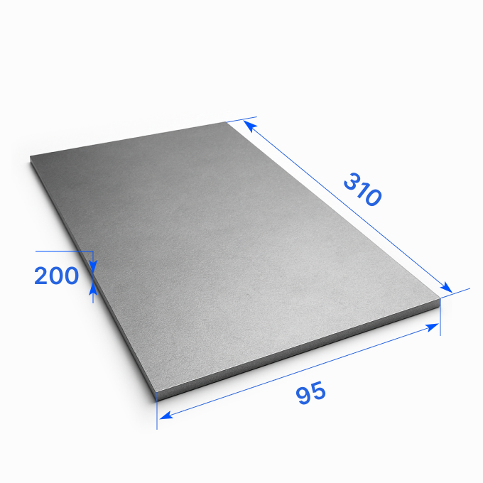 Лист горячекатаный 95х310х200 мм, 40Х