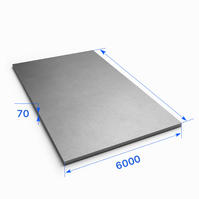 Лист горячекатаный 6000х70 мм, 1-3