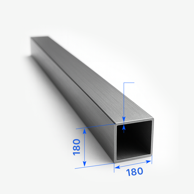 Труба профильная квадратная 180х180x мм, 2, ГОСТ 30245