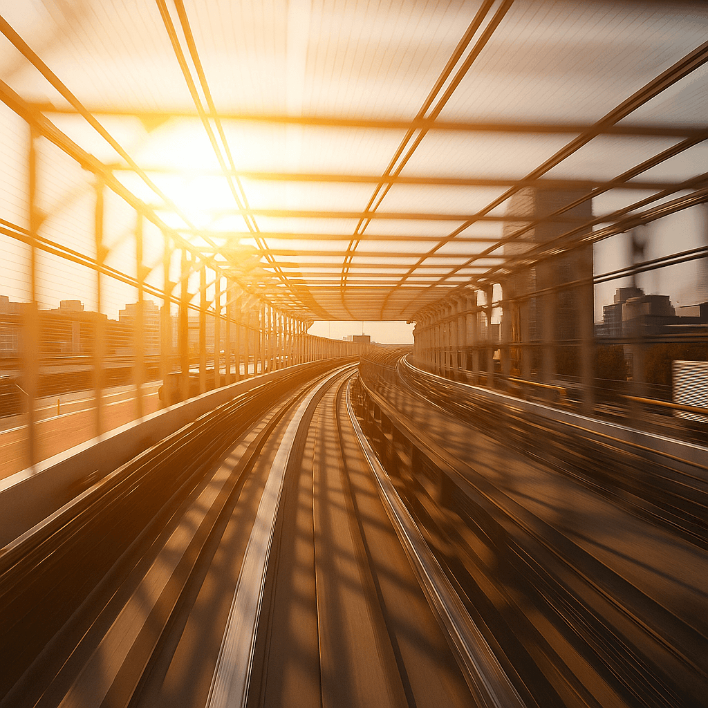 Применение монорельсовой стальной балки в городской среде