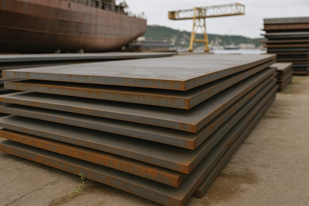 Как выглядит сталь для судостроения