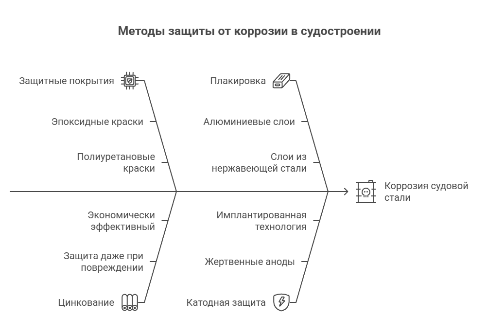 Методы защиты от коррозии в судостроении