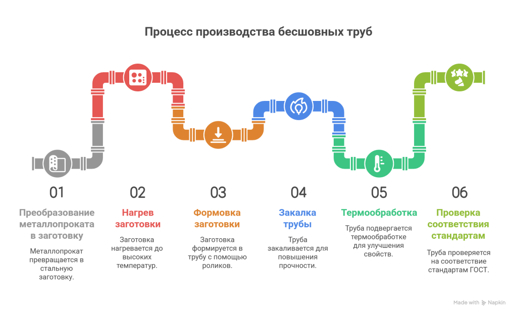 Производство труб ГД